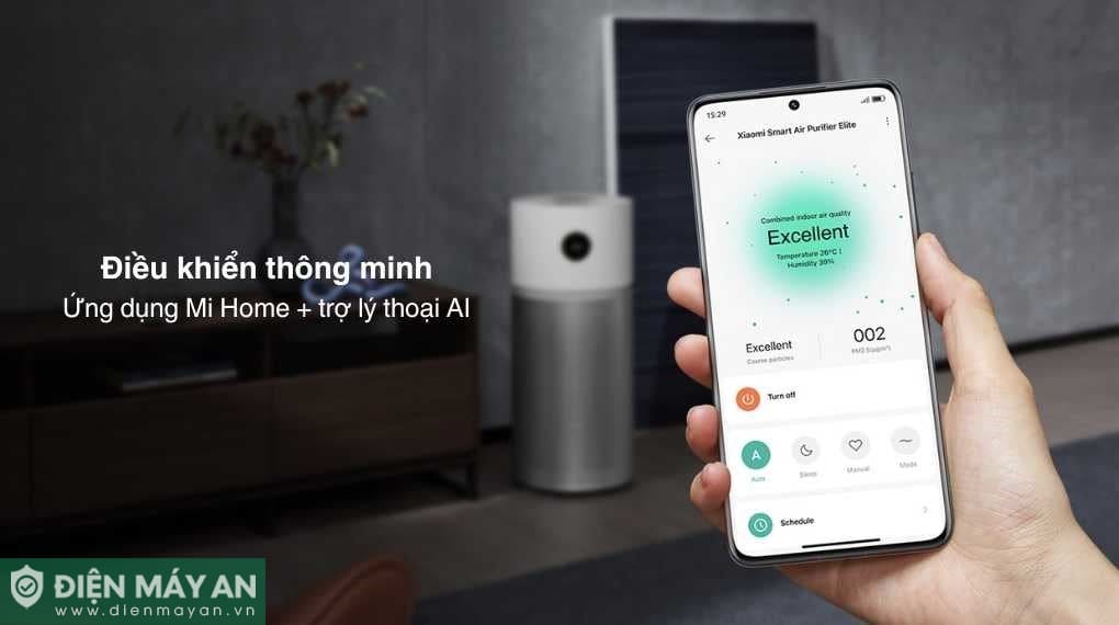 Máy lọc không khí Xiaomi Smart Air Purifier Elite EU